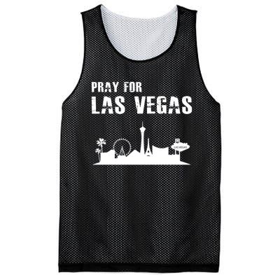 Pray For Las Vegas Mesh Reversible Basketball Jersey Tank