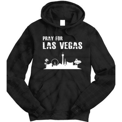 Pray For Las Vegas Tie Dye Hoodie