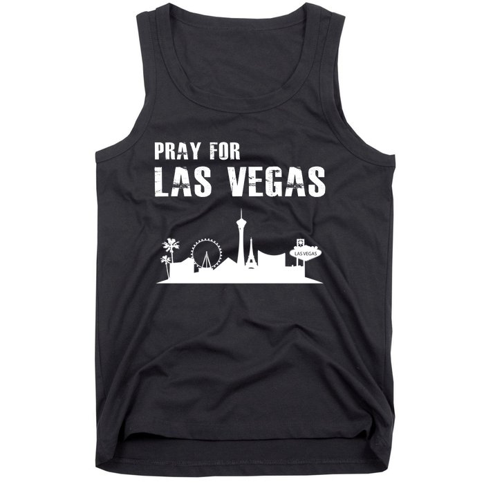 Pray For Las Vegas Tank Top