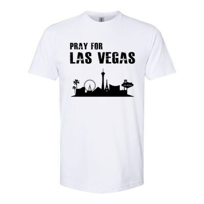 Pray For Las Vegas Softstyle CVC T-Shirt