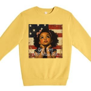 Patriotic Future Leader Premium Crewneck Sweatshirt