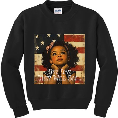 Patriotic Future Leader Kids Sweatshirt