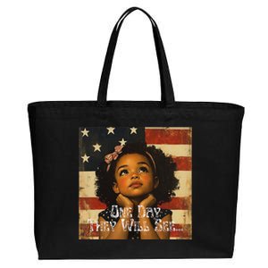 Patriotic Future Leader Cotton Canvas Jumbo Tote