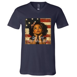 Patriotic Future Leader V-Neck T-Shirt