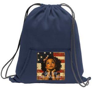 Patriotic Future Leader Sweatshirt Cinch Pack Bag