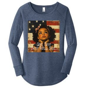 Patriotic Future Leader Women's Perfect Tri Tunic Long Sleeve Shirt