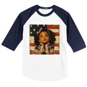 Patriotic Future Leader Baseball Sleeve Shirt