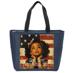 Patriotic Future Leader Zip Tote Bag