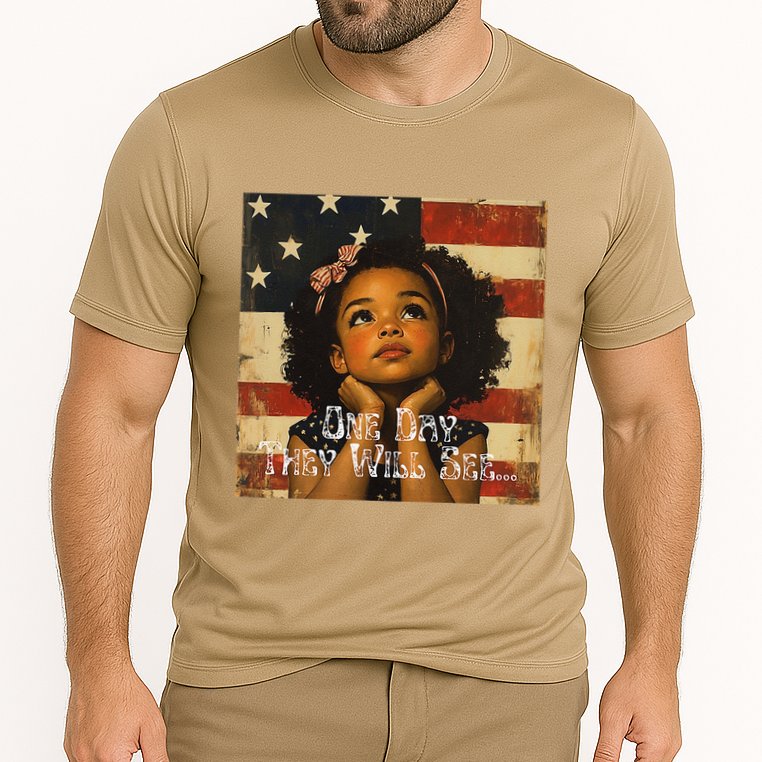 Patriotic Future Leader Cooling Performance Crew T-Shirt