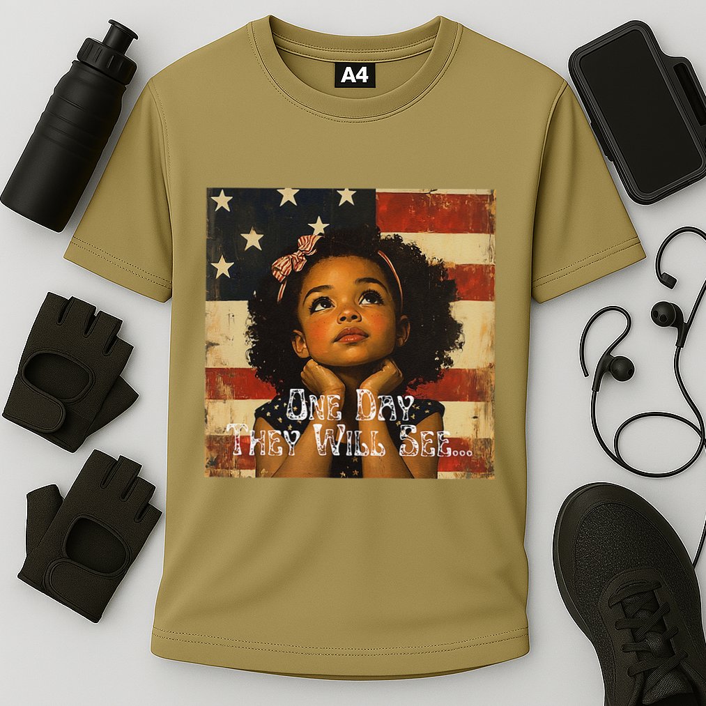 Patriotic Future Leader Cooling Performance Crew T-Shirt