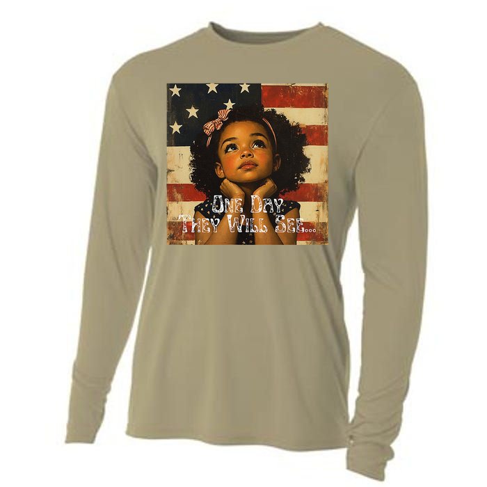 Patriotic Future Leader Cooling Performance Long Sleeve Crew