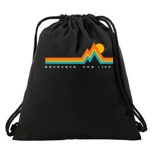 Prepared For Lifemountains Drawstring Bag