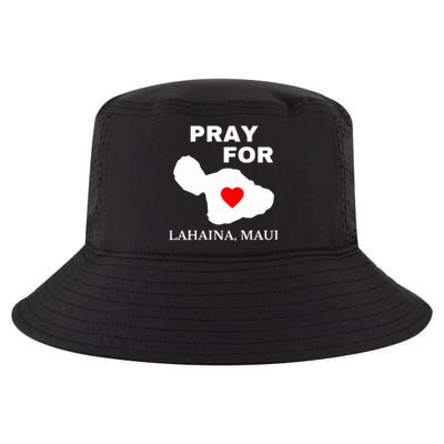 Pray For Lahaina Maui Wildfire Lahaina Gift Cool Comfort Performance Bucket Hat