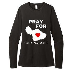 Pray For Lahaina Maui Wildfire Lahaina Gift Womens CVC Long Sleeve Shirt