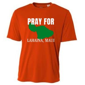 Pray For Lahaina Wildfire Support Gift Cooling Performance Crew T-Shirt