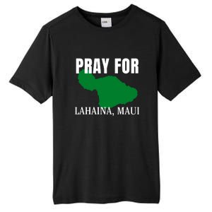 Pray For Lahaina Wildfire Support Gift Tall Fusion ChromaSoft Performance T-Shirt