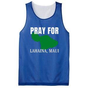 Pray For Lahaina Wildfire Support Gift Mesh Reversible Basketball Jersey Tank