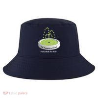 Pickleball For Life Fountain Green Cool Comfort Performance Bucket Hat