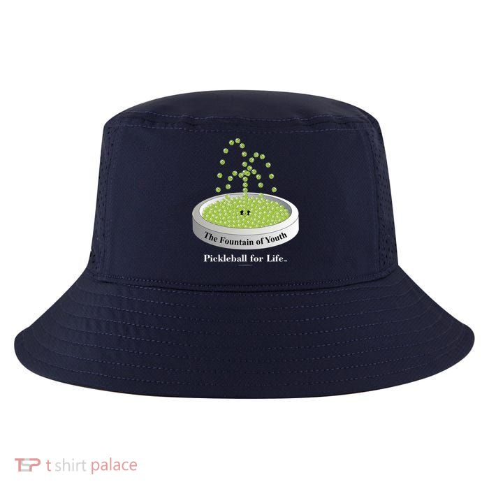 Pickleball For Life Fountain Green Cool Comfort Performance Bucket Hat