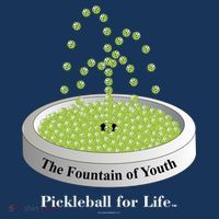 Pickleball For Life Fountain Green Cool Comfort Performance Bucket Hat