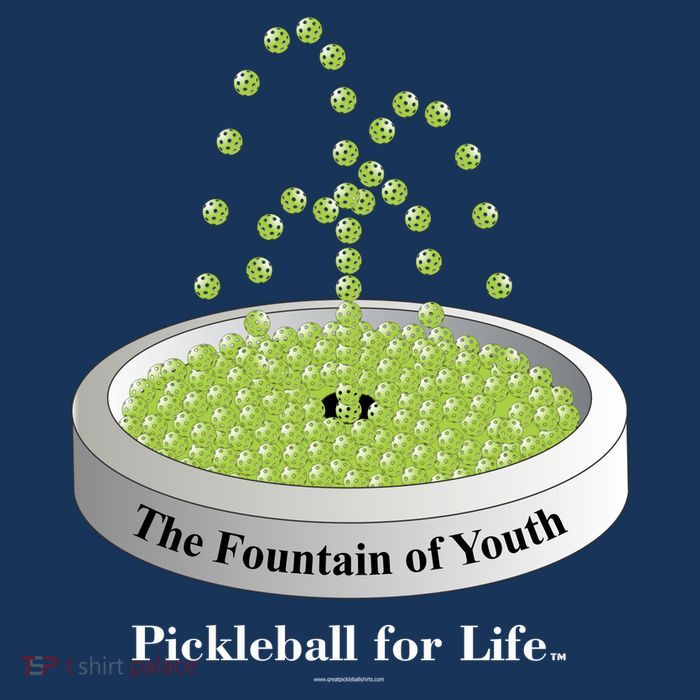 Pickleball For Life Fountain Green Cool Comfort Performance Bucket Hat