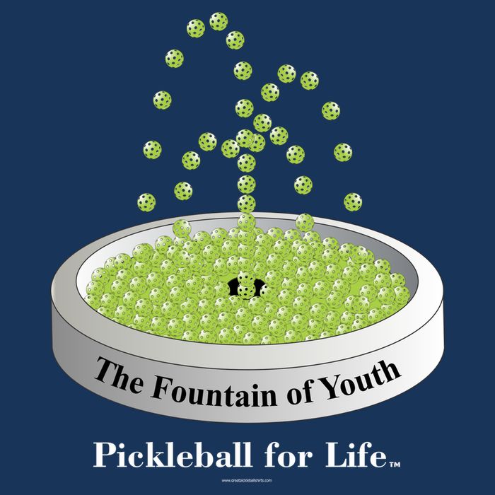 Pickleball For Life Fountain Green Cooling Performance Crew T-Shirt