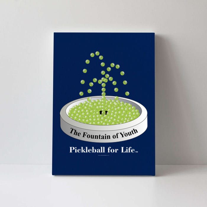 Pickleball For Life Fountain Green Canvas