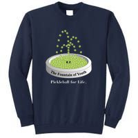 Pickleball For Life Fountain Green Tall Sweatshirt