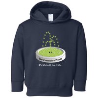 Pickleball For Life Fountain Green Toddler Hoodie