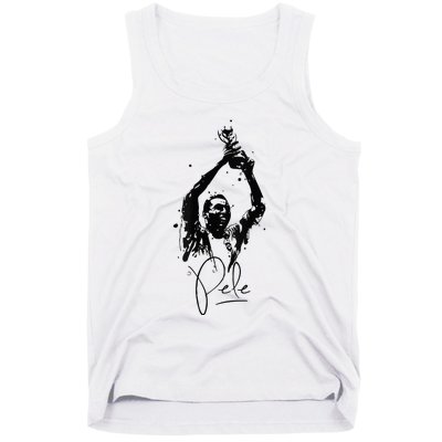 Pele Football Legend RIP PELE Pele Brazil Player Tank Top