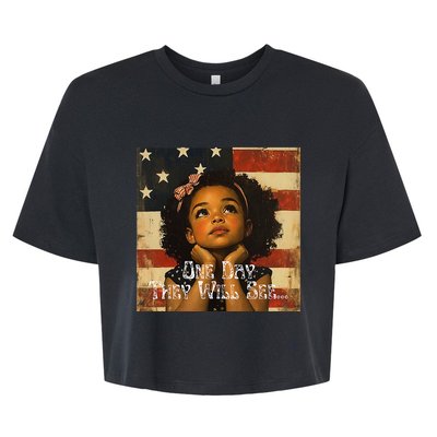 Patriotic Future Leader Bella+Canvas Jersey Crop Tee