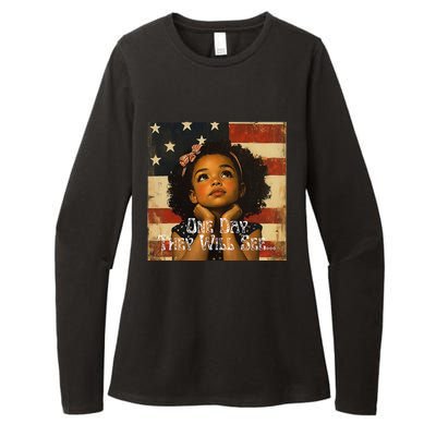 Patriotic Future Leader Womens CVC Long Sleeve Shirt