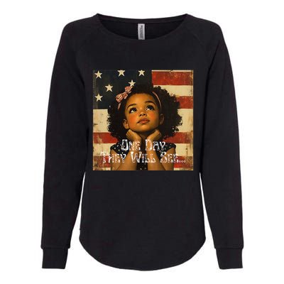 Patriotic Future Leader Womens California Wash Sweatshirt