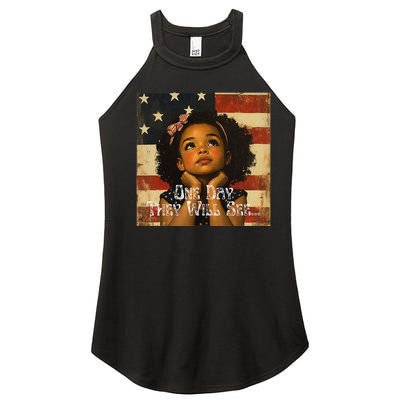 Patriotic Future Leader Women's Perfect Tri Rocker Tank