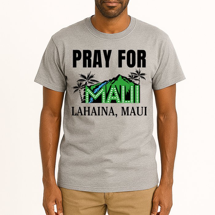 Pray For Lahaina Maui Hawaii Strong Wildfire Support  Strong Maui Tall T-Shirt