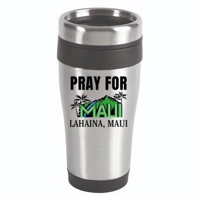 Pray For Lahaina Maui Hawaii Strong Wildfire Support  Strong Maui 16oz Travel Tumbler