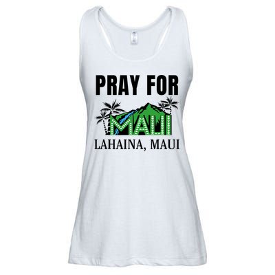 Pray For Lahaina Maui Hawaii Strong Wildfire Support  Strong Maui Ladies Essential Flowy Tank