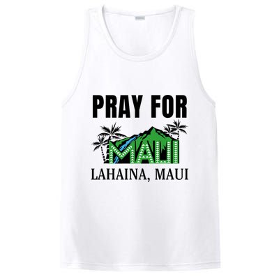 Pray For Lahaina Maui Hawaii Strong Wildfire Support  Strong Maui PosiCharge Competitor Tank