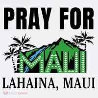Pray For Lahaina Maui Hawaii Strong Wildfire Support  Strong Maui Tank Top