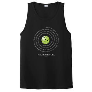 Pickleball For Life One More Game Spiral PosiCharge Competitor Tank