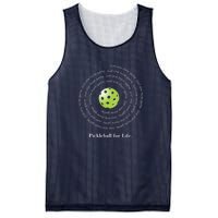 Pickleball For Life One More Game Spiral Mesh Reversible Basketball Jersey Tank