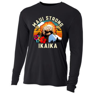 Pray For Maui Hawaii Strong Tee Apparel Matching Family Cooling Performance Long Sleeve Crew