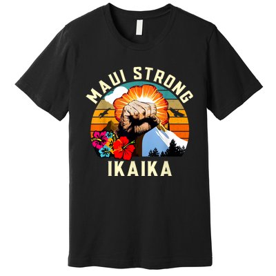 Pray For Maui Hawaii Strong Tee Apparel Matching Family Premium T-Shirt