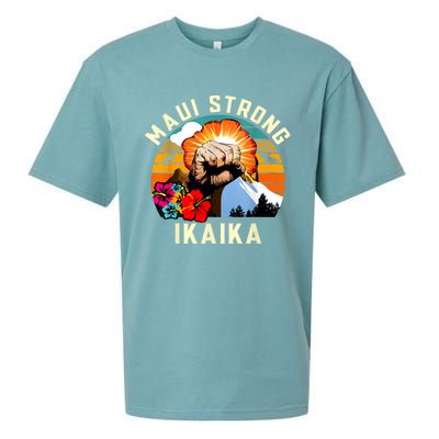 Pray For Maui Hawaii Strong Tee Apparel Matching Family Sueded Cloud Jersey T-Shirt