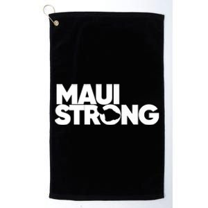 Pray For Maui Hawaii Strong Platinum Collection Golf Towel