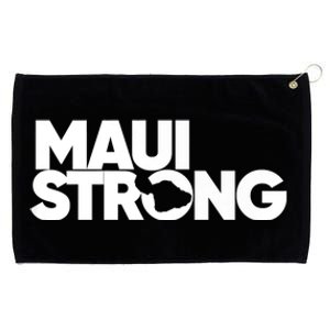 Pray For Maui Hawaii Strong Grommeted Golf Towel