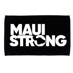 Pray For Maui Hawaii Strong Microfiber Hand Towel