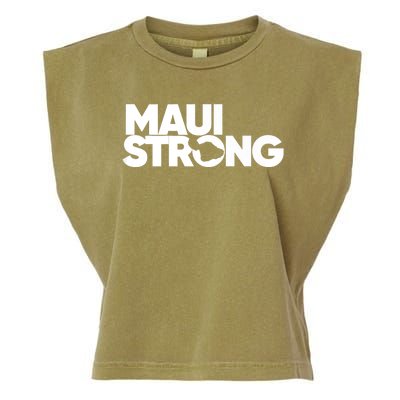 Pray For Maui Hawaii Strong Garment-Dyed Women's Muscle Tee