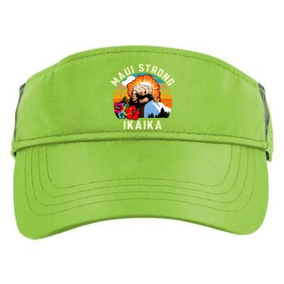 Pray For Maui Hawaii Strong Tee Apparel Matching Family Adult Drive Performance Visor