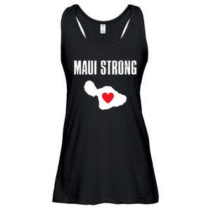 Pray For Maui Hawaii Strong Ladies Essential Flowy Tank